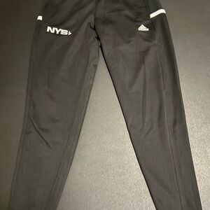 adidas Black Sweatpants & Joggers with Athletic Design